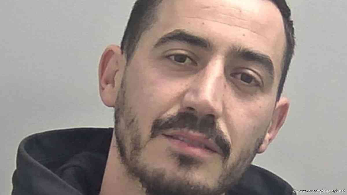 Face of Warwickshire dealer who had £30k of drugs stashed in his house