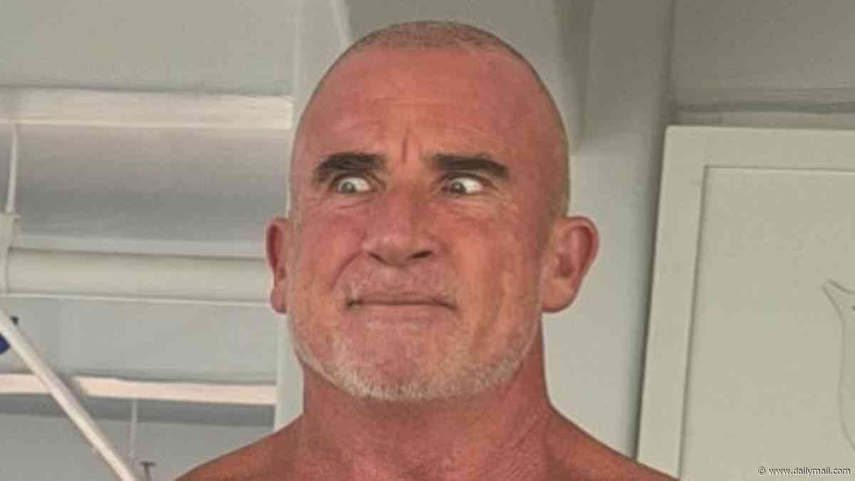 Prison Break star Dominic Purcell showcases his VERY Aussie inspired tattoos - and his wife Tish Cyrus likes what she sees