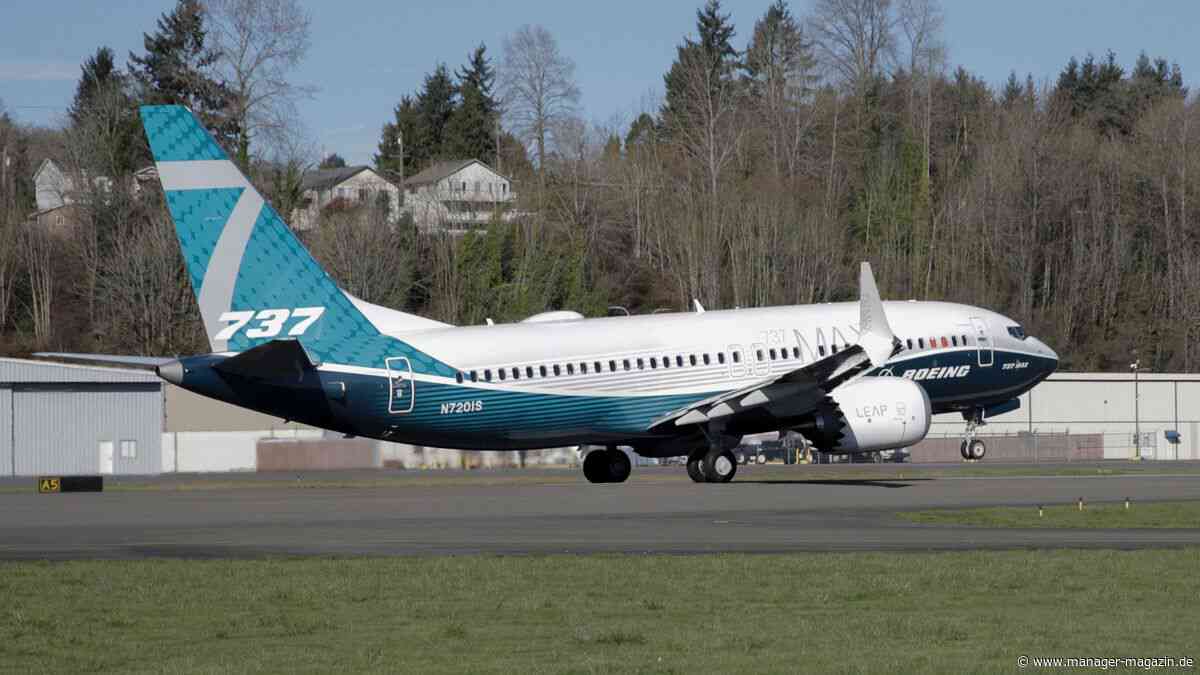 Boeing meldet Softwarefehler bei 737 Max