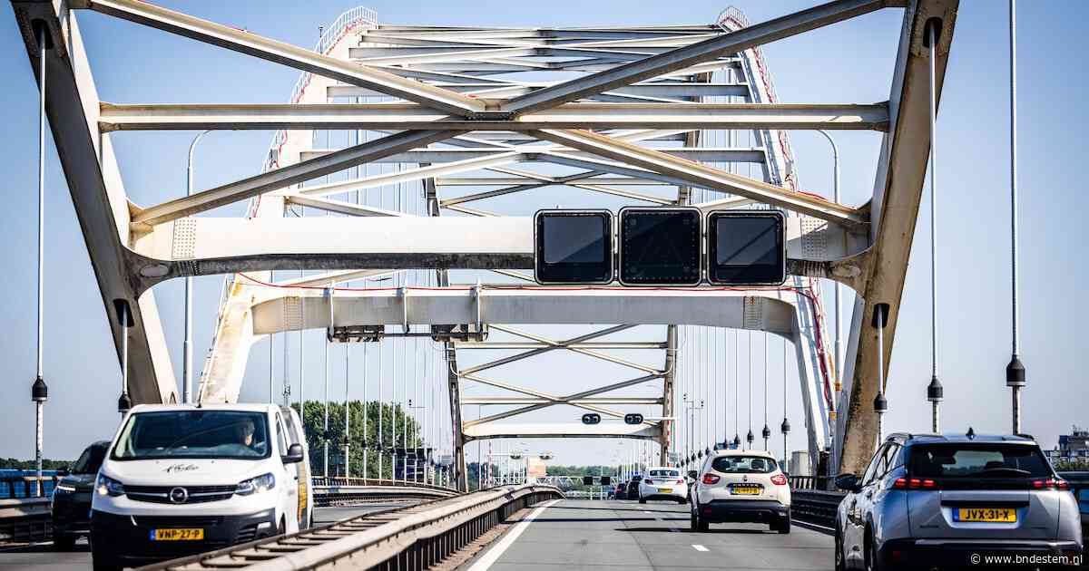 Merwedebrug ruim dag eerder open dan gepland, voorlopig nog wel snelheidsbeperking van 70 km per uur