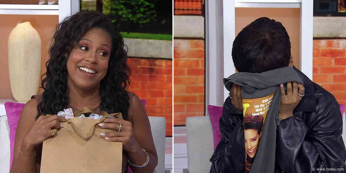 Sheinelle Jones Gives Maleah Joi Moon a Birthday Present on TODAY That Leaves Her Speechless