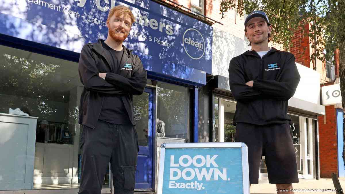 The Stockport mates who went from cleaning dirty wellies to scrubbing Phil Foden's £1,000 trainers