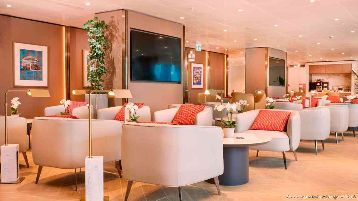 Inside the new £10 million Emirates Lounge at Manchester Airport that’s the first of its kind in the UK