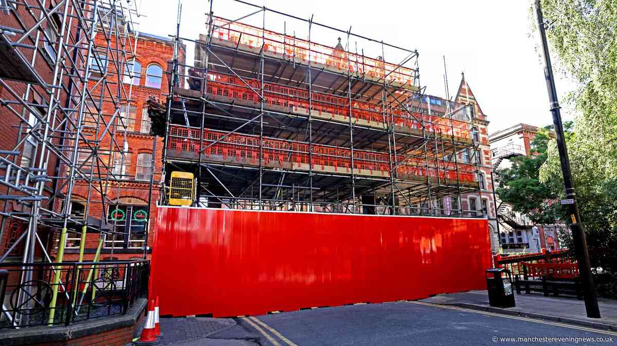 The scaffolding that's threatening to split Chinatown