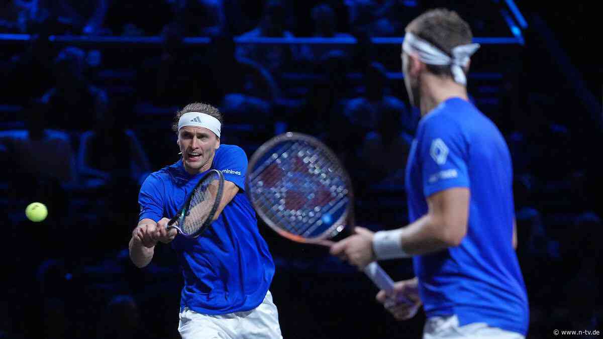 Gegen den Rest der Welt: Zverev bringt Europa nach Einzel-Drama im Doppel wieder auf Kurs