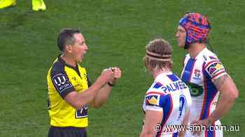 Crossland ordered off for ugly act