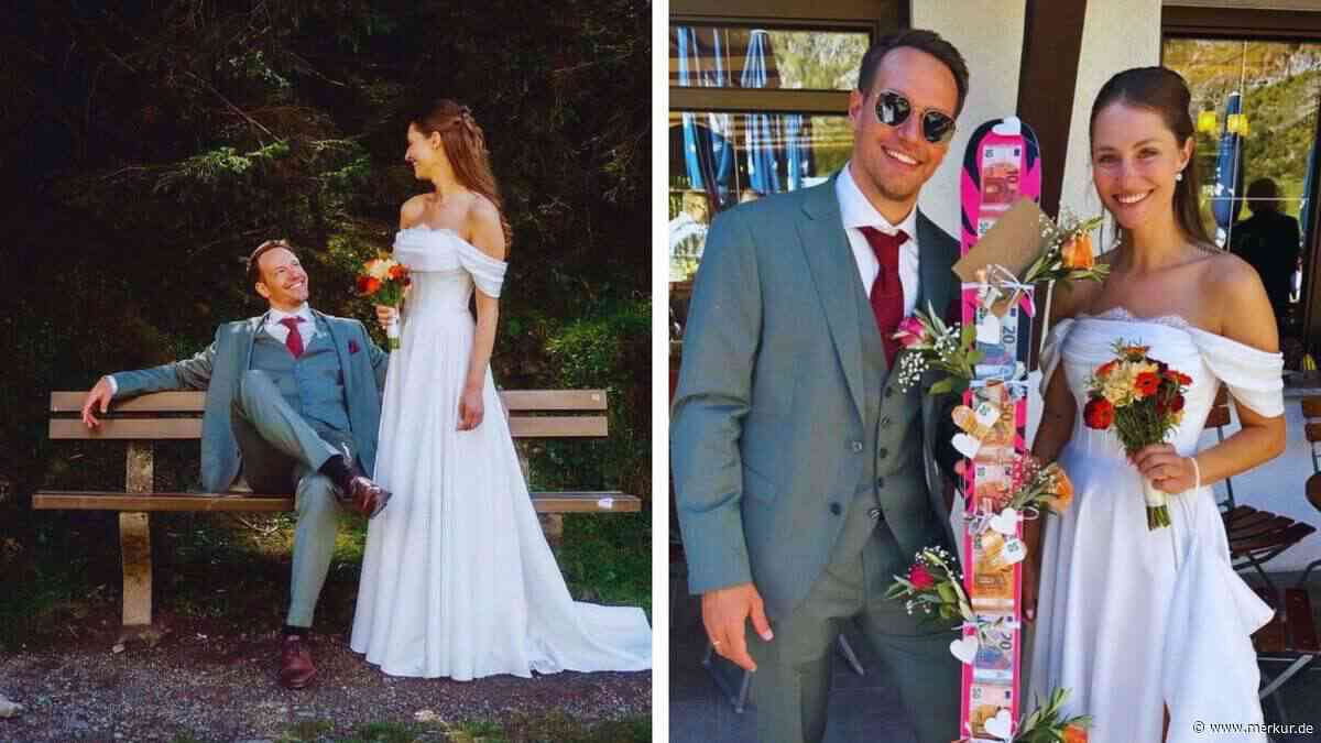 Ehemaliger deutscher Ski-Star feiert Traumhochzeit in den Bergen