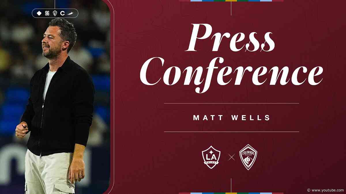 Press Conferece | Matt Wells on group sentiment, performance in LA Galaxy loss