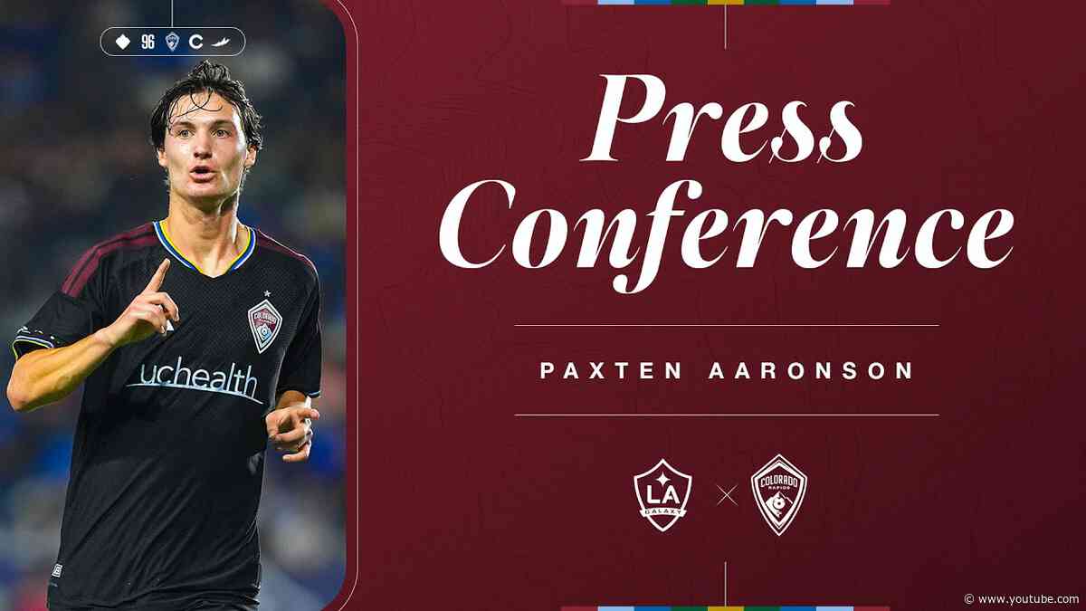 Press Conference | Paxten Aaronson on goal scored, team performance in loss to Galaxy
