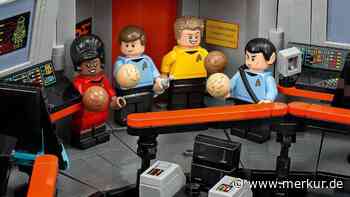 Glitzersticker und hochgezogene Augenbraue: Lego liefert zum Jubiläum Brücke der Original-„Enterprise“