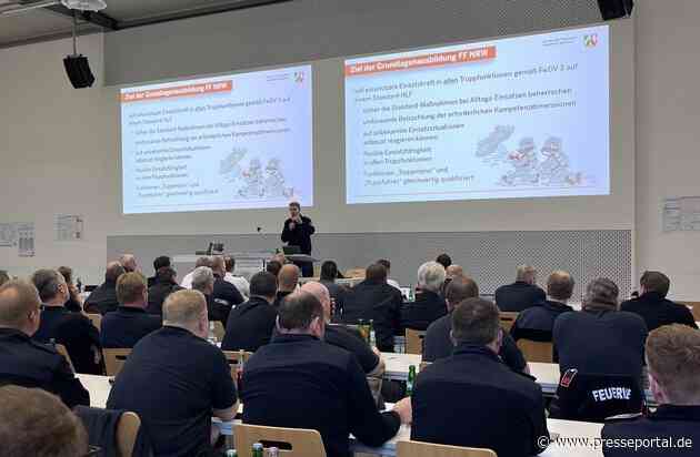 FW Kreis Soest: Neue Grundlagenausbildung: Gemeinsam für den Einsatz gerüstet / ARGE SCHU informiert Führungskräfte und Ausbilder