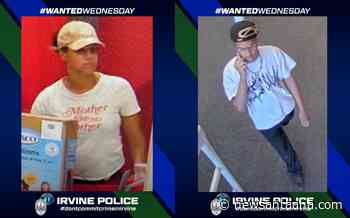 Irvine Police seek two suspects after $600 Target theft on Jamboree Road