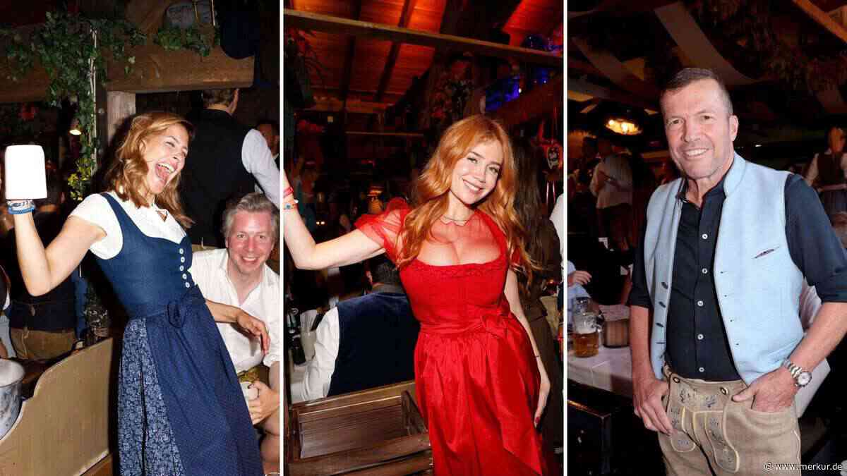 „Sturm der Liebe“-Star, Moderatoren und Politiker: Die Promi-Bilder von der Wiesn