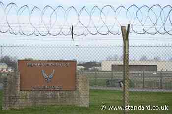 Men arrested under Explosives Act as villagers evacuated near RAF Fairford