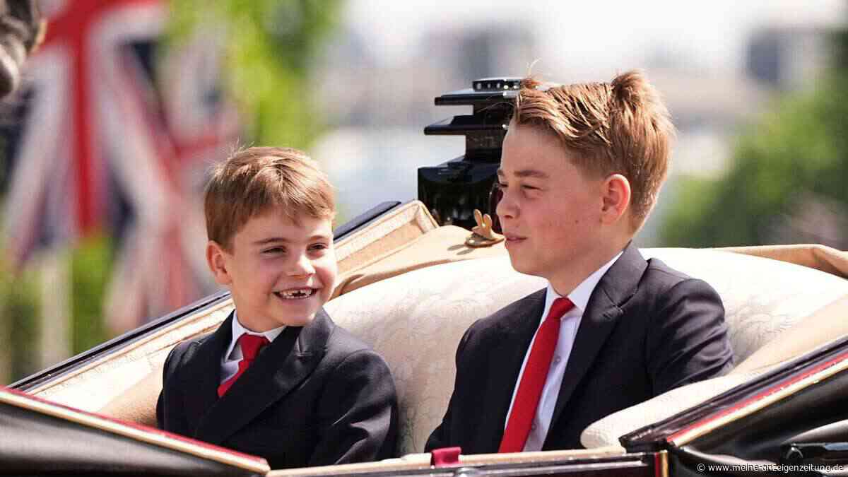 So herzlich reagierten George und Louis auf Baby Archie