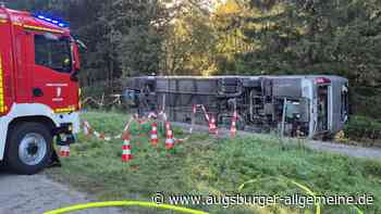 Tödlicher Bus-Unfall auf der A96 am Sonntagmorgen