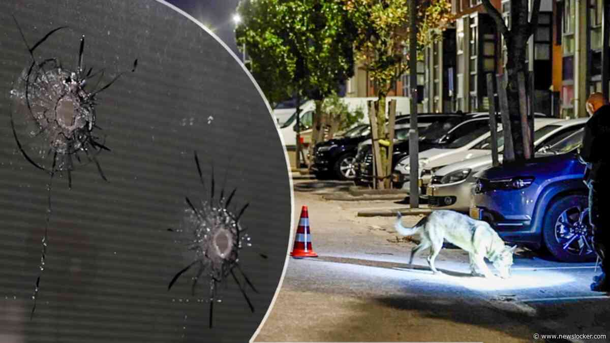 Twee kogelgaten in ruit van woning aangetroffen in Rotterdam