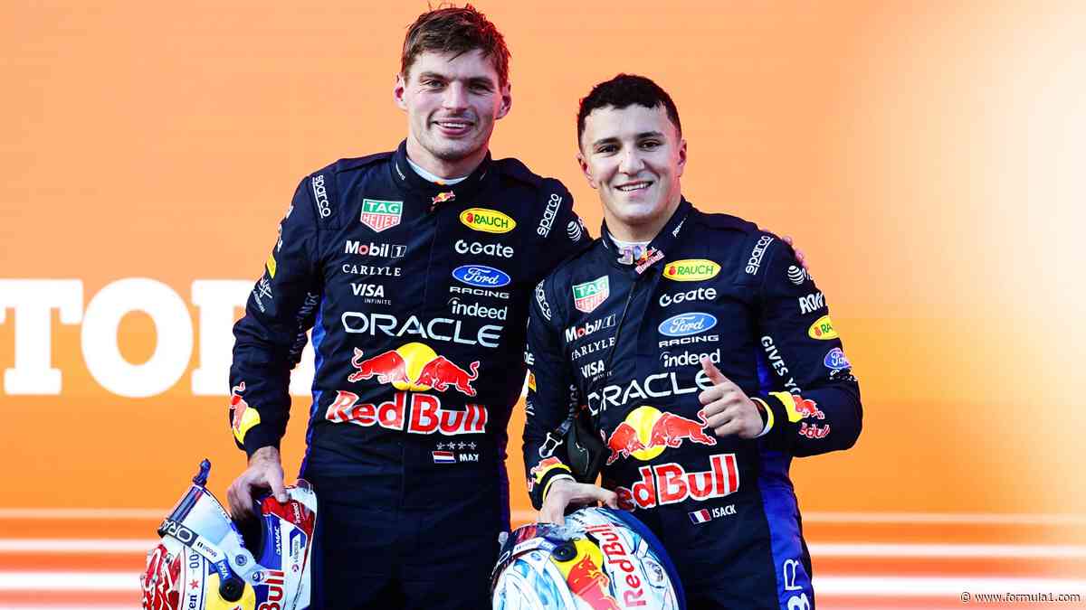 How the faster Hadjar helped Verstappen to second place in Baku