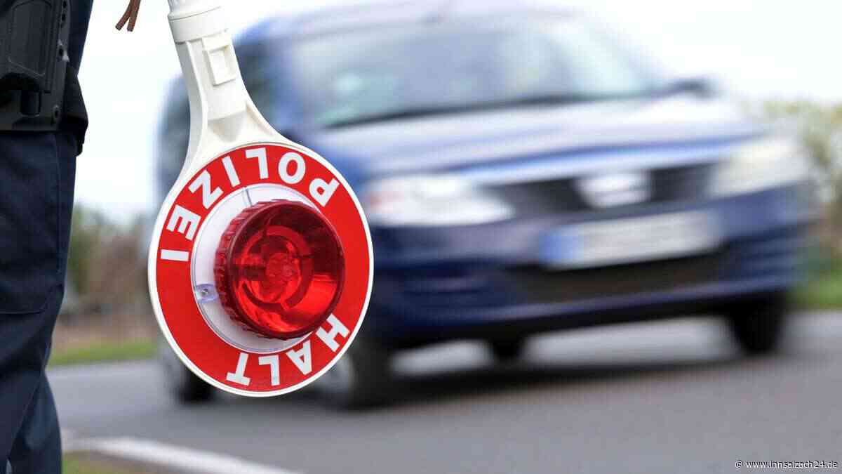 Betrunken hinter dem Steuer: Mit über zwei Promille in Burghausen unterwegs