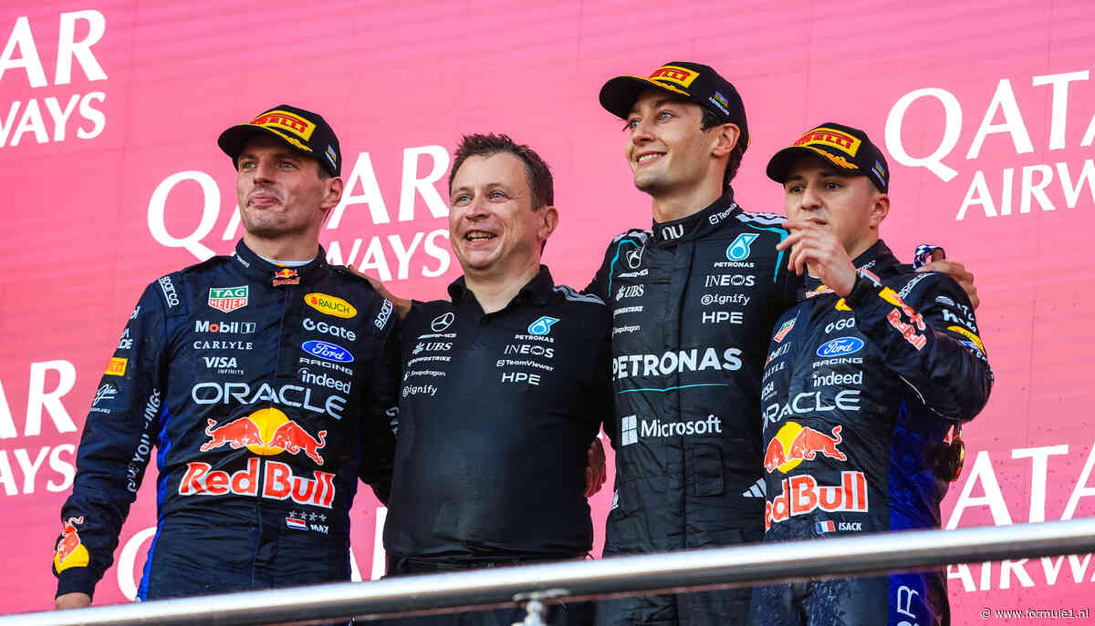 Buitenlandse media loven optreden Verstappen in Bakoe, ‘koelbloedige’ Russell aast op titel
