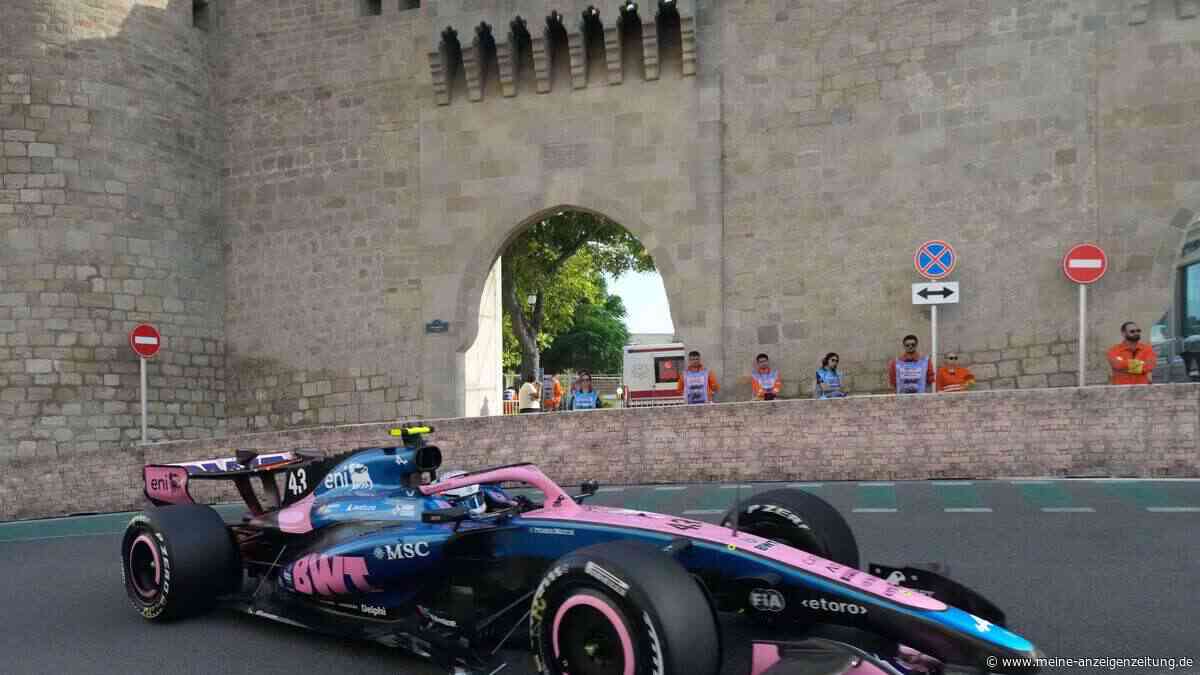 Nach Crash in Baku: Colapinto drohen bei Alpine Konsequenzen
