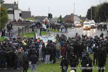 Parade leaves Drumcree after clearance granted in late-night hearing