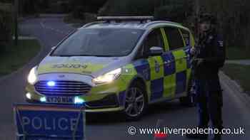 Men arrested under Explosives Act as villagers evacuated near RAF base