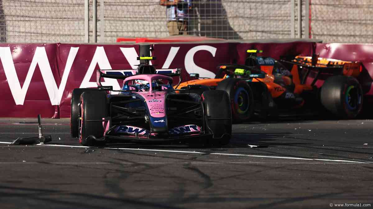 Alpine consider 'what action should be taken' after Colapinto crash