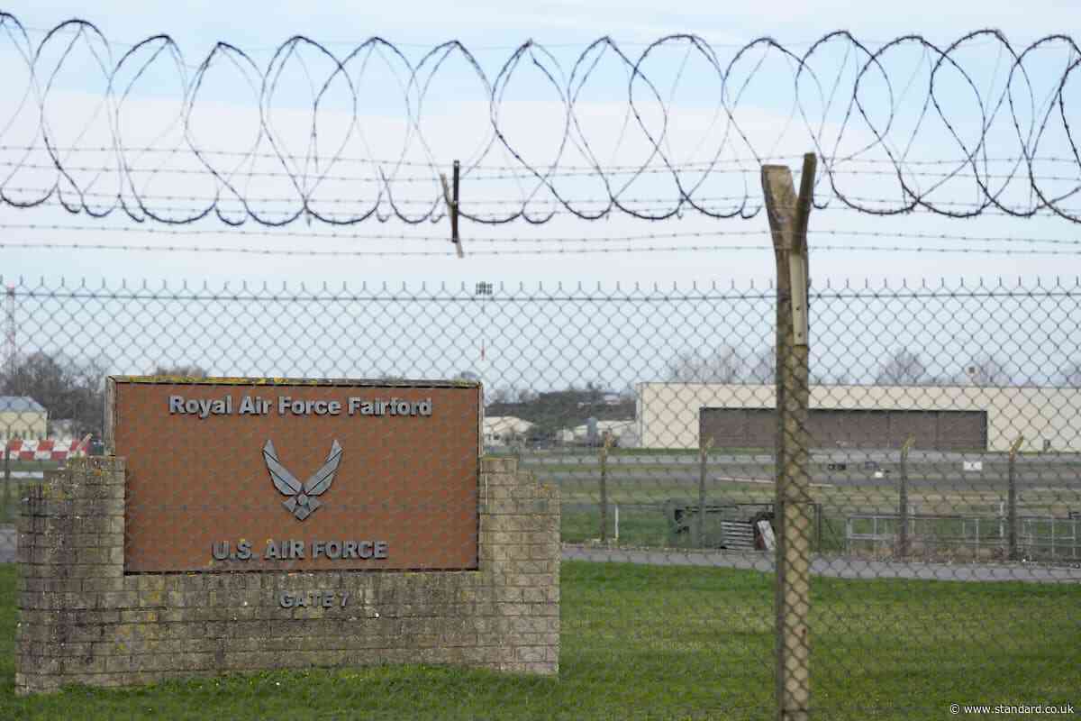 RAF Fairford: Major incident declared as men arrested near base used by US Air Force