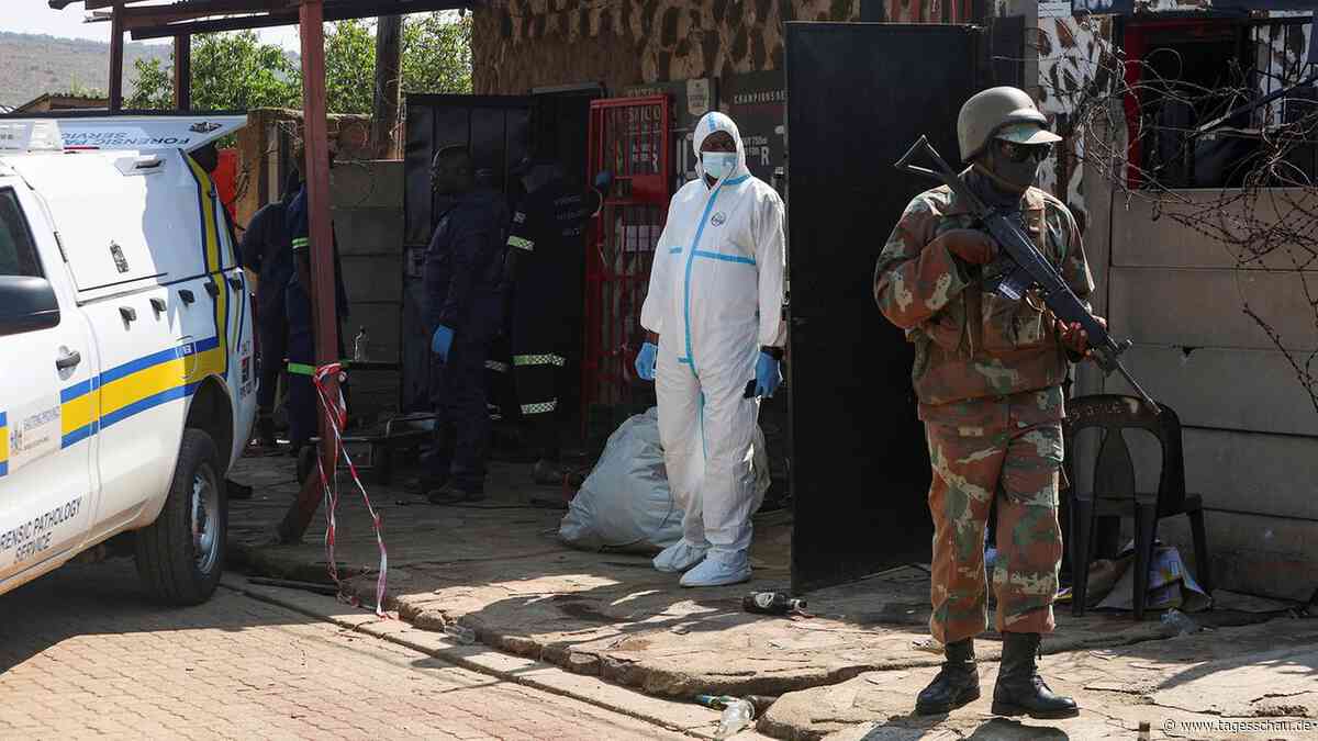 Südafrika: 17 Tote bei Schusswaffenangriff nahe Johannesburg