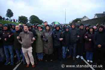 Garvaghy Road blocked by protesters of Orange Order parade amid calls for calm