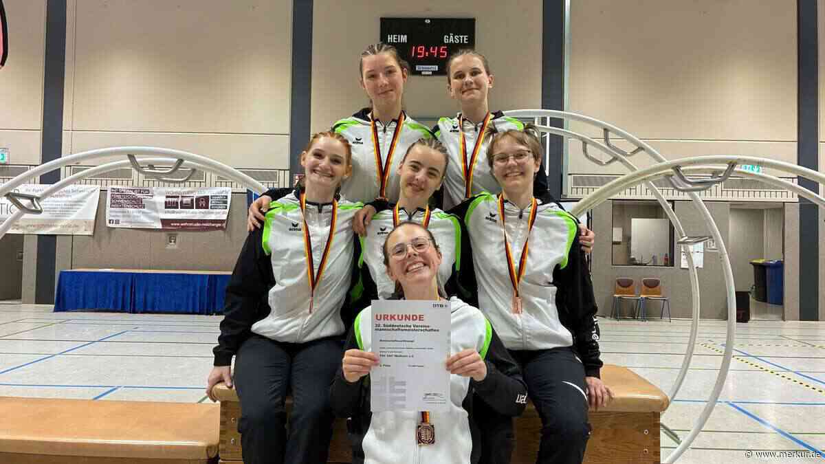 Mehrfache Weltmeisterin springt ein: TSV Weilheim holt Bronze bei süddeutscher Meisterschaft