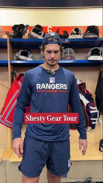 New goalie gear just dropped 😮‍💨