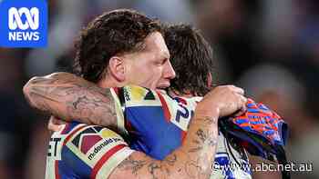 Twelve-man Newcastle through to grand final after Cleary's horrific leg break