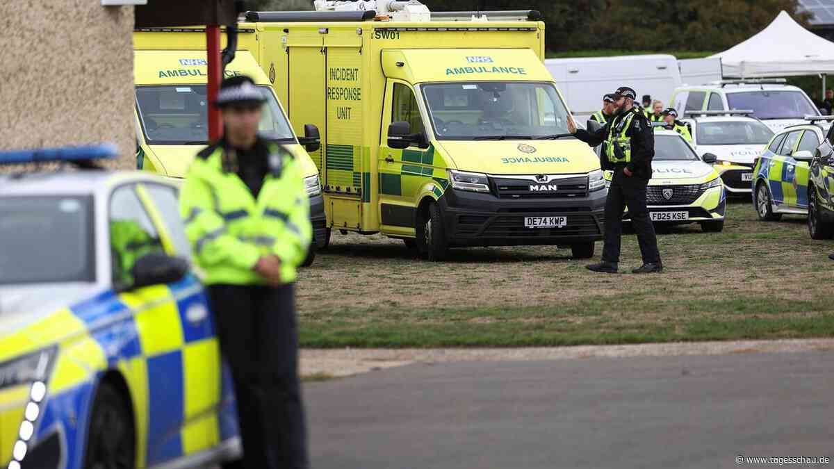 Sprengstoffverdacht: Festnahmen bei britischem Luftwaffenstützpunkt