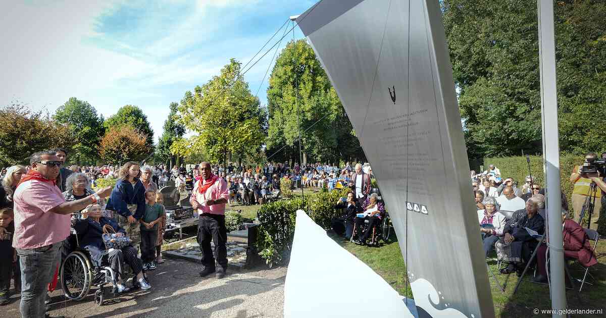 Moluks Winterswijk heeft eindelijk zijn monument: ‘Wat zou opa dit mooi hebben gevonden’