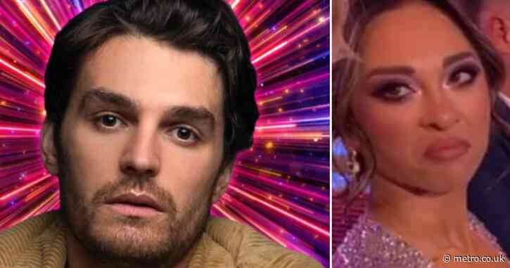 Strictly’s Katya Jones caught mouthing feelings about Emmerdale’s Lawrence Robb