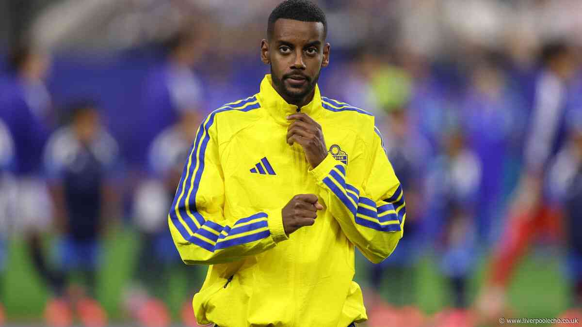 Alexander Isak withdraws from Sweden squad because of injury as Liverpool striker admits 'real blow'