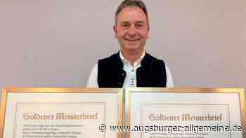 Der goldene Doppelmeister: Wie Handwerker Gregor Gegg aus Neuburg zu diesem seltenem Titel kommt