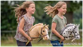 Auf dem Steckenpferd durch Mühldorfer Turnhalle: Lehrerin Stefanie Frisch setzt auf Hobby Horsing
