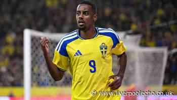 Alexander Isak withdraws from Sweden squad because of injury as Liverpool striker admits 'real blow'