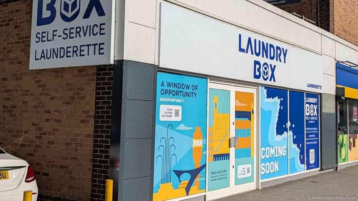 'Full circle' moment as laundrette owner's son brings services back to Hull shopping centre 50 years after his father