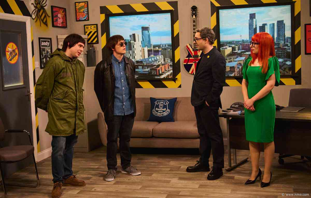 Watch ‘SNL UK’ turn Oasis into Russian spies in Andy Burnham sketch