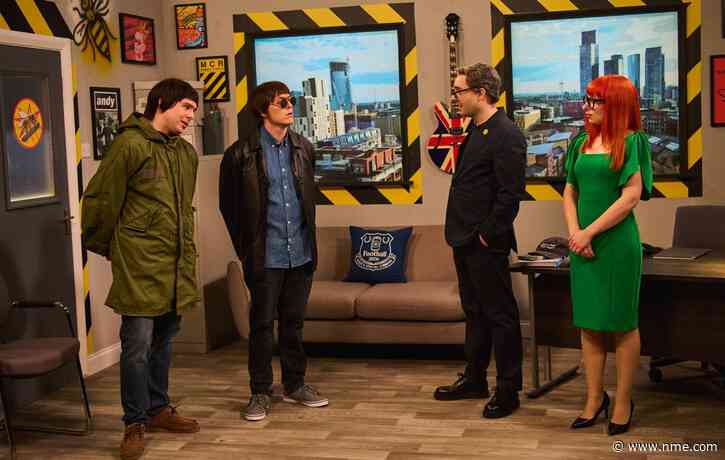 Watch ‘SNL UK’ turn Oasis into Russian spies in Andy Burnham sketch