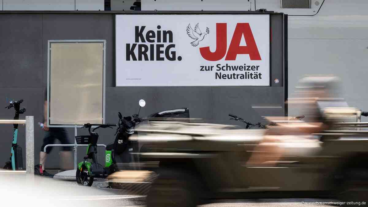 Volksabstimmung: Schweizer lehnen strengere Auslegung der Neutralität ab