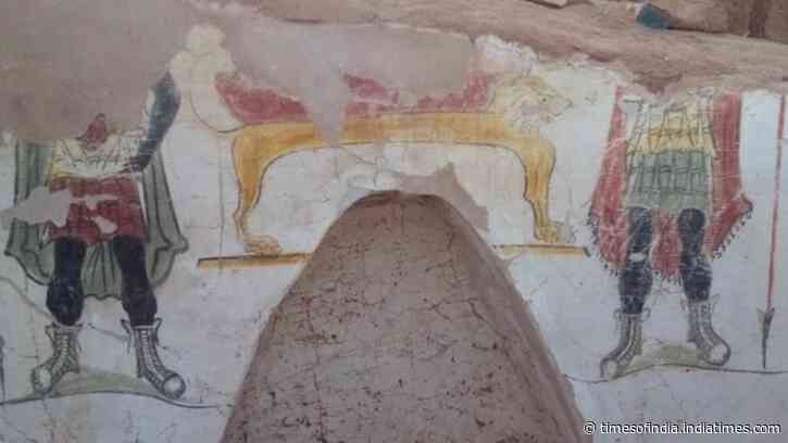 Roman-era pyramid tomb found in Egypt’s Dakhla Oasis, dating back 1,700 years