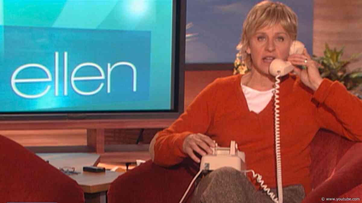 "The Phone Call That Started It All: Ellen Meets Gladys