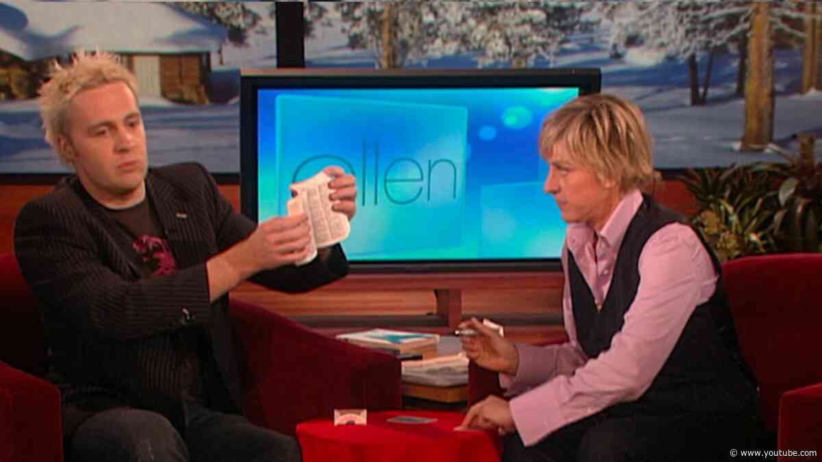 This Magician Completely Freaked Ellen Out