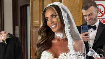 Amy Childs is married (again)! TOWIE star wows in a lace wedding gown as she ties the knot with Billy Delbosq during second ceremony in Marbella
