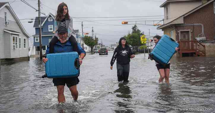 At least 1 dead as Nor'easter causes flooding, outages in New York and New Jersey